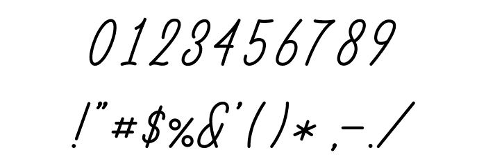 SmoothiesPERSONALUSEONLY Font OTHER CHARS