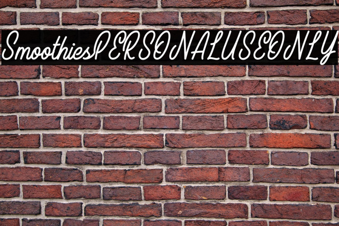 SmoothiesPERSONALUSEONLY Example 3