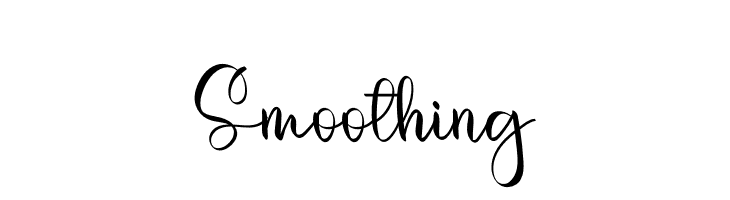 Smoothing  免费字体下载