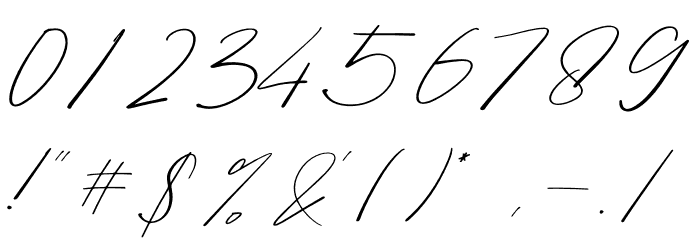Smoothness Font OTHER CHARS