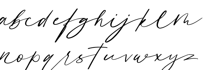 Smoothness Font LOWERCASE