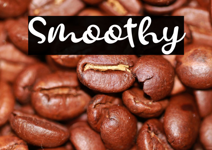 Smoothy 字体 examples