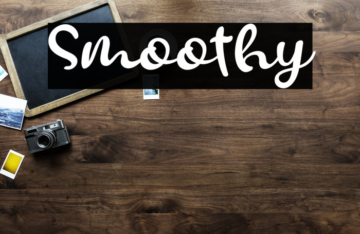 Smoothy 字体 examples