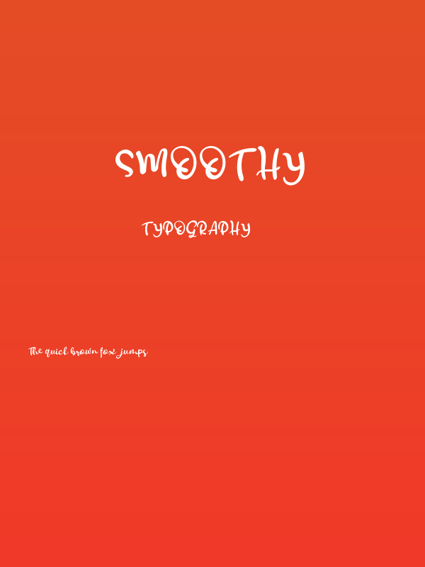 Smoothy Poster