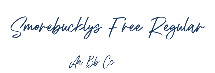 Smorebucklys Free Regular Font Preview