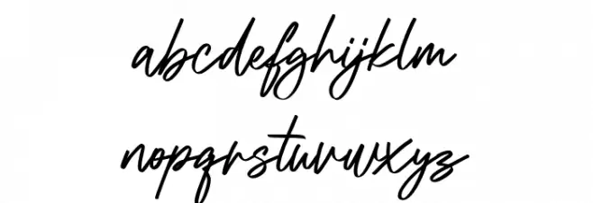 Smorebucklys Free Regular 字体 小写