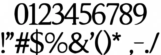 Smorgasbord Font OTHER CHARS