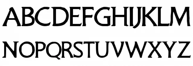 Smorgasbord Schriftart Groß