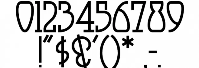 SmorgasbordNF Font OTHER CHARS