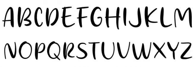 Smoth Melon Fonte MAIÚSCULAS