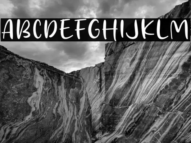 Smoth Melon Fonte examples