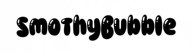 Smothy Bubble  免费字体下载