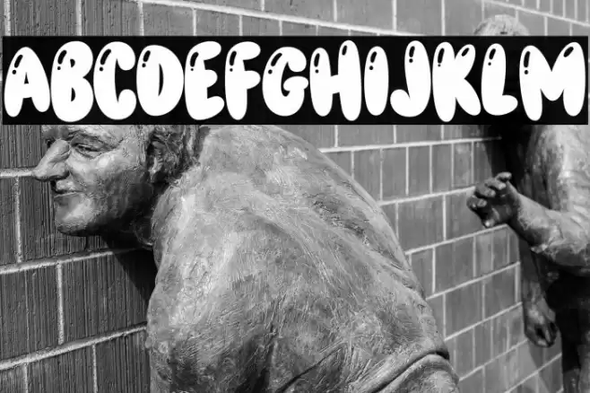 Smothy Bubble Font examples