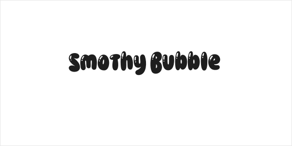 Smothy Bubble Logo