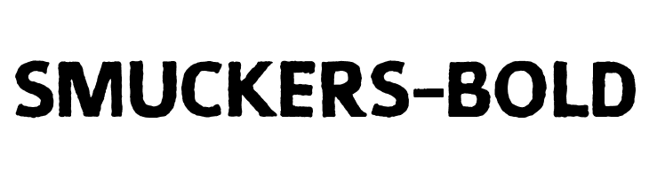 Smuckers-Bold Font