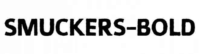Smuckers-Bold  baixar fontes gratis