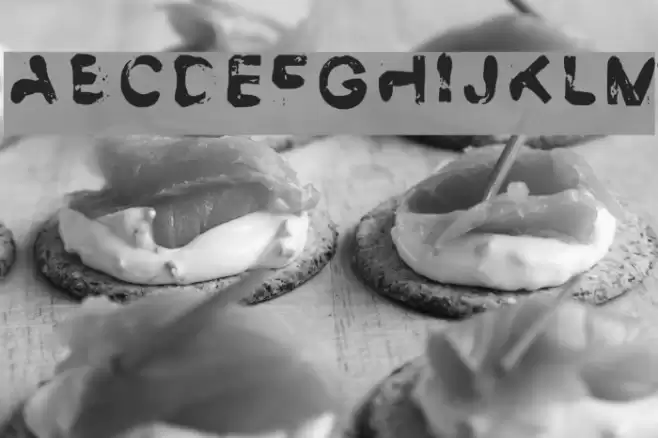 Smudge Demo Regular Font examples