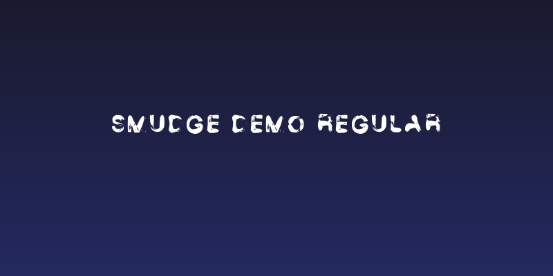 Smudge Demo Regular Social Header