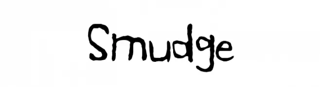 Smudge  नि: शुल्क फ़ॉन्ट्स डाउनलोड