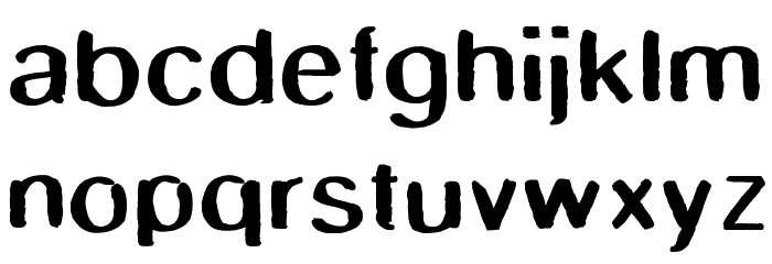 SmudgeStick Font LOWERCASE