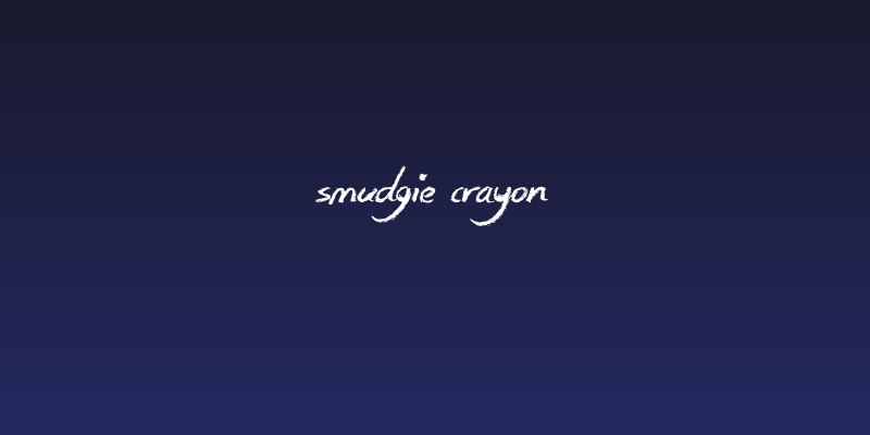 Smudgie Crayon Social Header