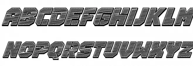 Smuggle Italic Schriftart Groß