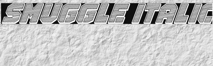 Smuggle Italic Example 1