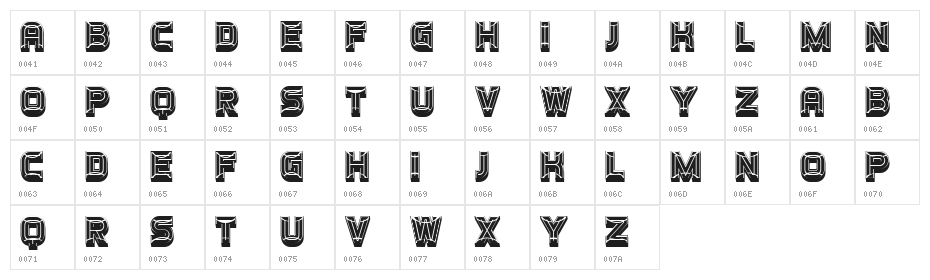 Smuggler Regular Character Map