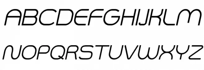 Smush Italic Polices MAJUSCULES