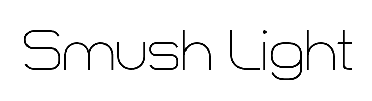 Smush Light  Descarca Fonturi Gratis