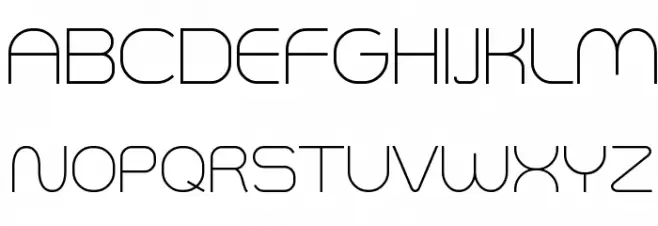 Smush Light Schriftart Groß