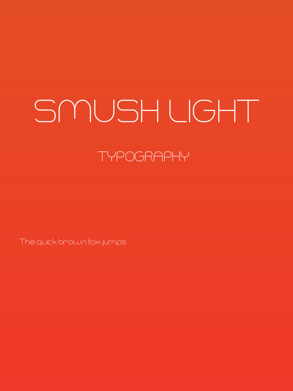Smush Light Poster