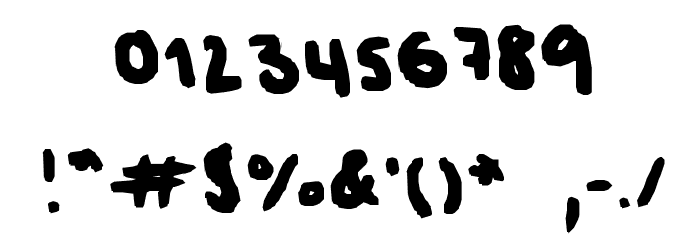 small Font OTHER CHARS