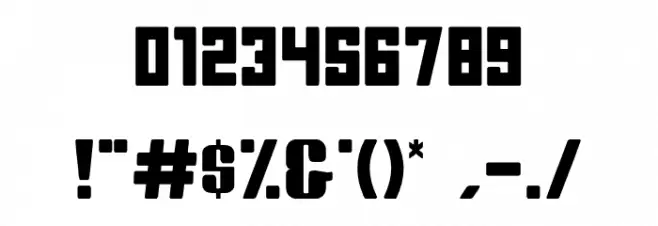 smart kid Font OTHER CHARS