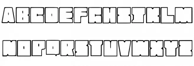 smart Font Litere mari