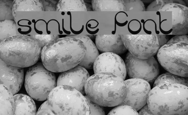 smile Font examples
