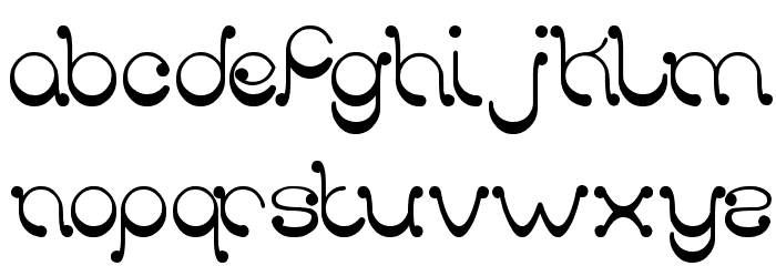 smile Font LOWERCASE