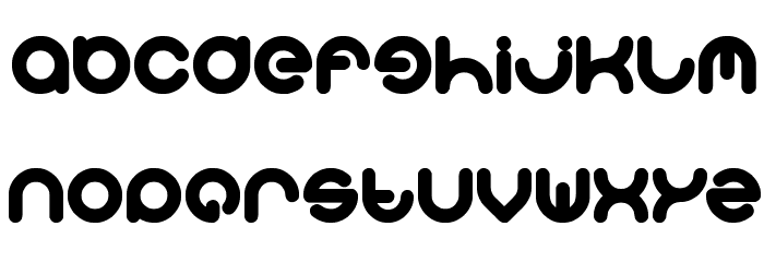 smiley turtle Font LOWERCASE