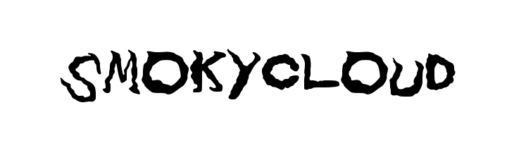 smokycloud  Free Fonts Download