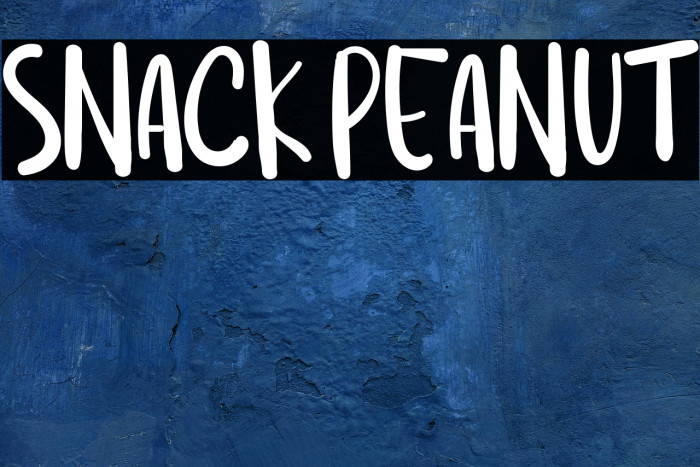 SNACK PEANUT Example 1