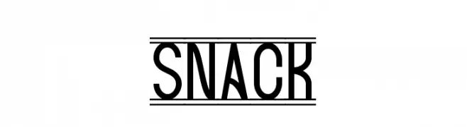 SNACK  フリーフォントのダウンロード
