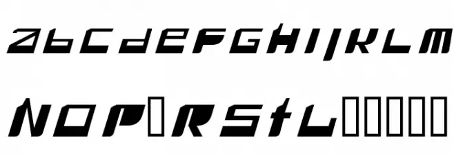 SNAFU Шрифта ВЕРХНИЙ