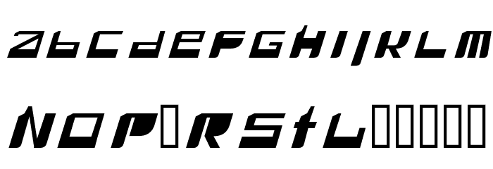 SNAFU Font LOWERCASE