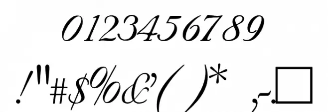 SNC Script Italic Schriftart Anderer Schreiben