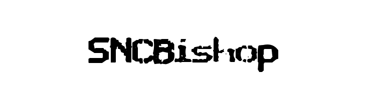SNCBishop  フリーフォントのダウンロード