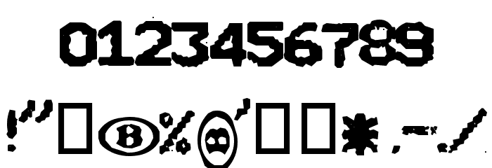 SNCBishop Font OTHER CHARS