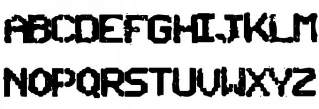 SNCBishop Schriftart Groß
