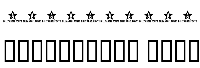 SNIPER Font OTHER CHARS