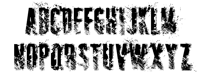 SNIPER Font LOWERCASE