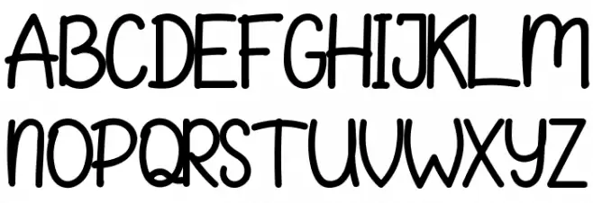 SNOOPOD Bold Fuentes MAYÚSCULAS